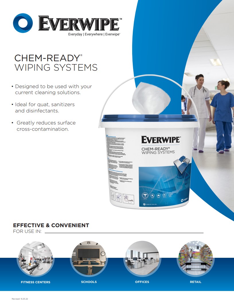 Imperial Dade East Central Tork Everwipe Disinfectant Wipes